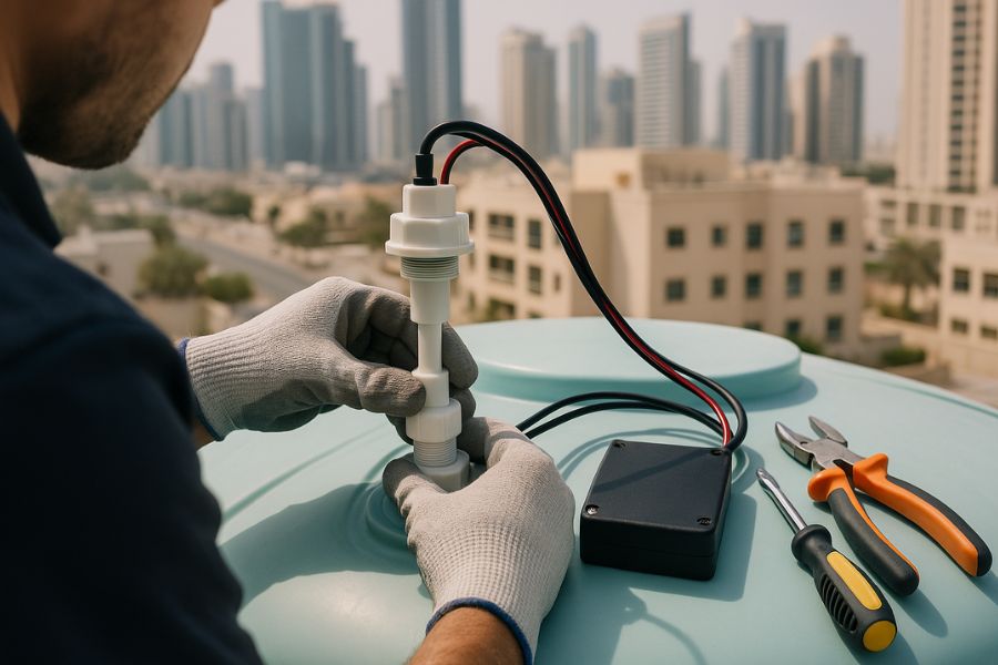 Water Tank Level Sensor Installation or Repair