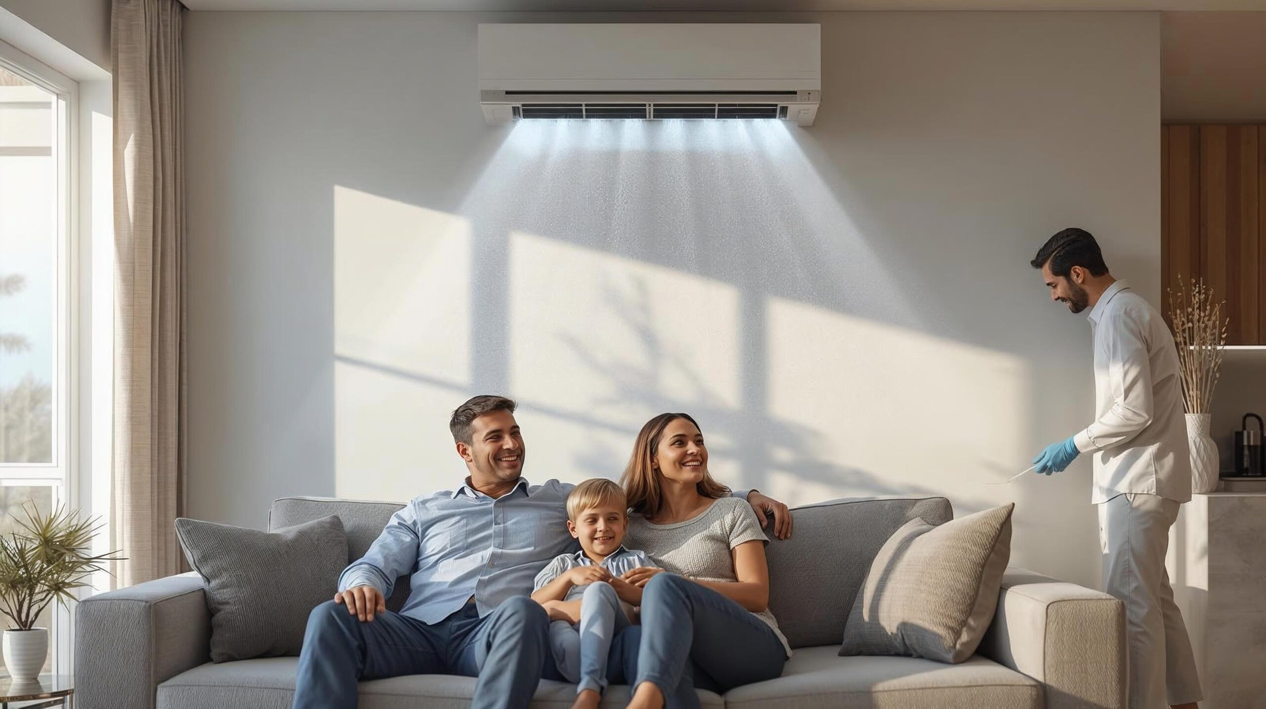 AC Sanitisation Ensuring Clean and Healthy Air in Your Dubai Home